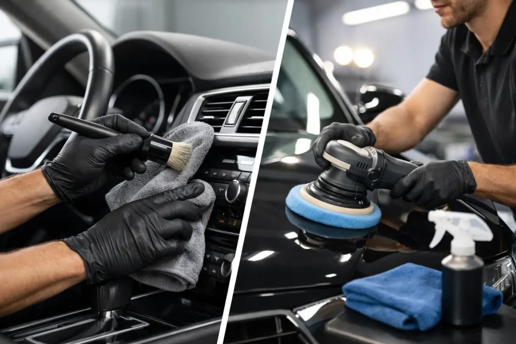 Interior and Exterior Detailing Explained