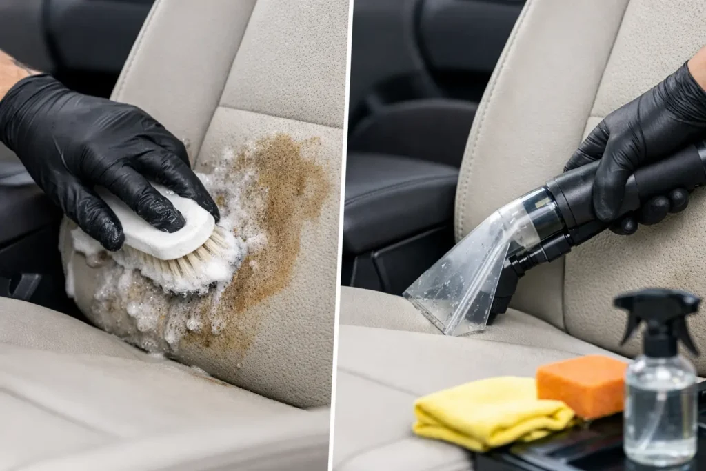 Can Car Detailing Remove Stains?
