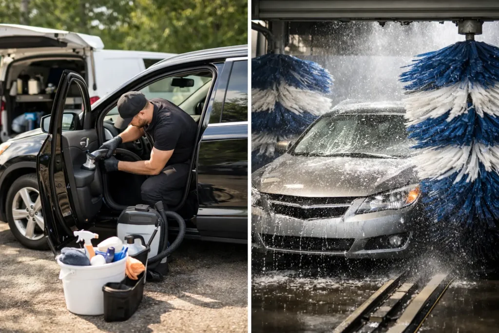 Mobile Valeting vs Car Wash: Which Is Better?