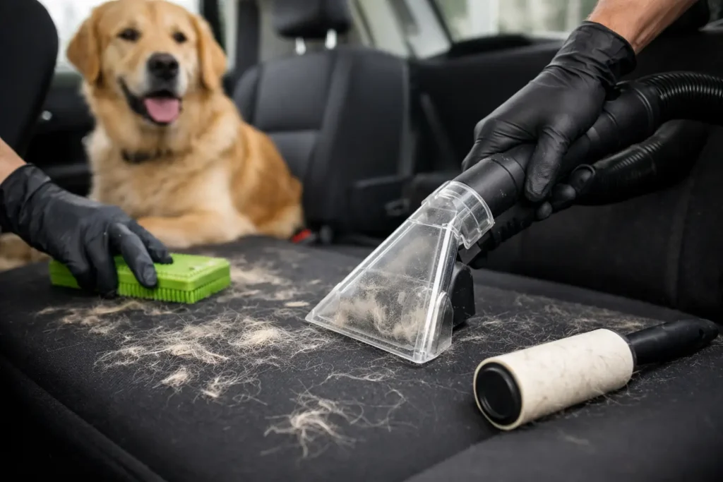 Pet Hair Car Cleaning That Actually Works